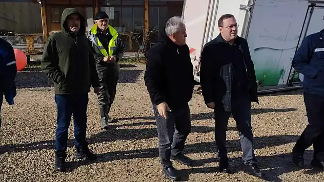 Sahil Bölgesini Ve Limanı İncelediler