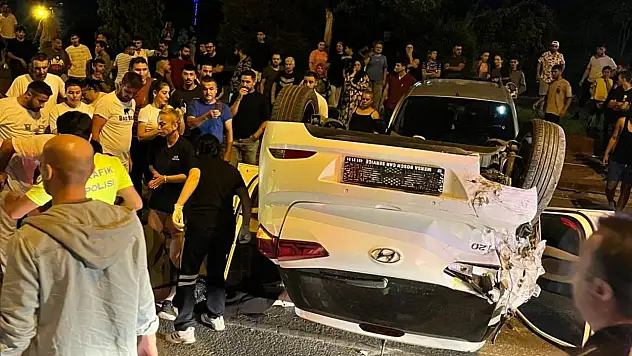 Sahil Yolunda Kaza! Yaralılar Var