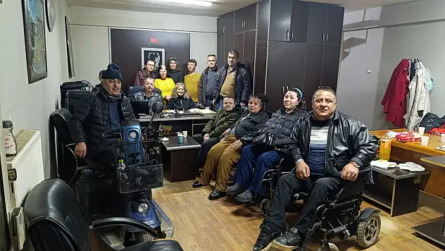 Sakatlar Derneği'nde Yolasığmazoğlu Güven Tazeledi