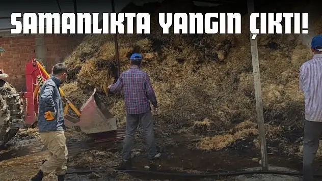 Samanlıkta Yangın Çıktı!