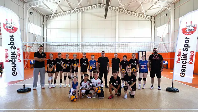 Sami Kuşcu'dan, Genç Voleybolculara Ziyaret
