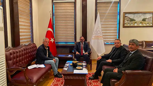 Sami Kuşçu'dan Kaymakam Demirdağ'a Ziyaret