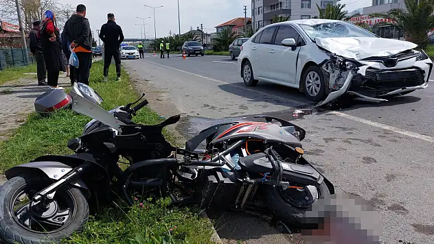 Samsun-Sinop yolunda kaza, 3 çocuk ağır yaralı