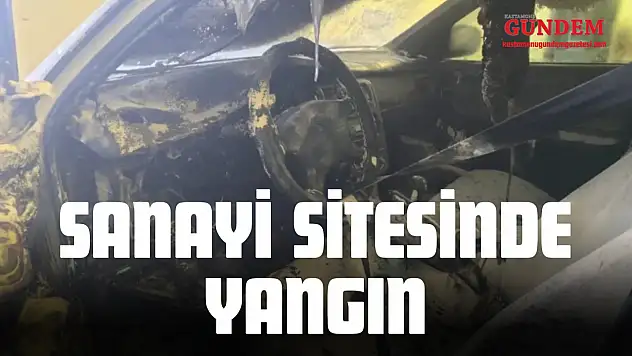 Sanayi Sitesinde Yangın