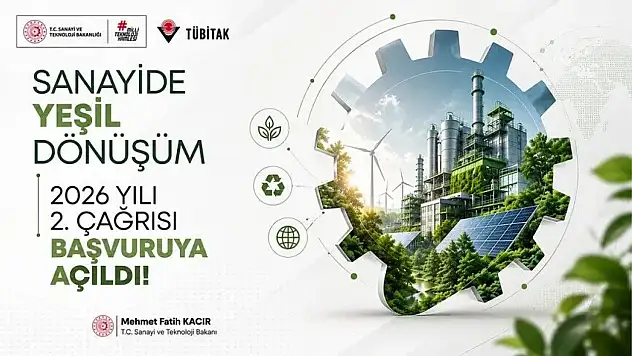 Sanayide Yeşil Dönüşüm Programı'nda Başvurular Açıldı