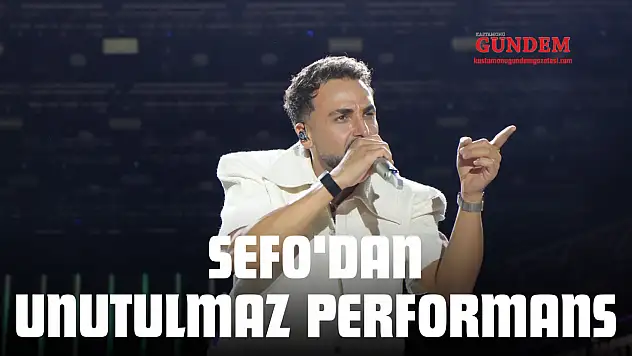 Sefo'dan Unutulmaz Performans