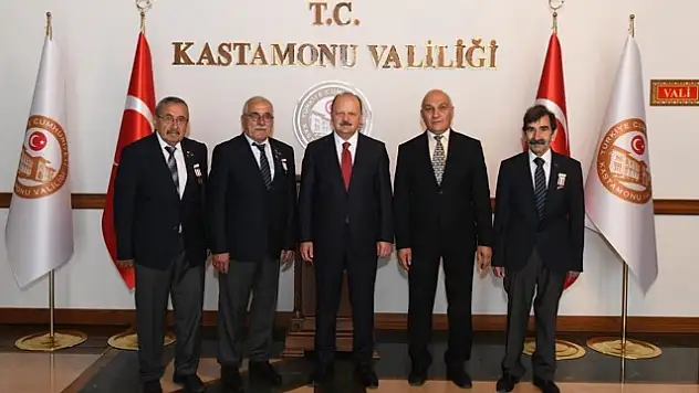 Şehit Aileleri Derneği'nden Vali Dallı'ya Ziyaret