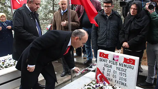 Şehit Polis Uğur Yıldız unutulmadı