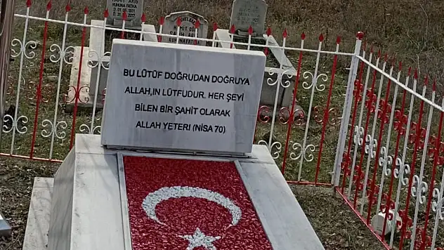 Şehit Yılmaz Arığ'ın Mezarı Yenilendi