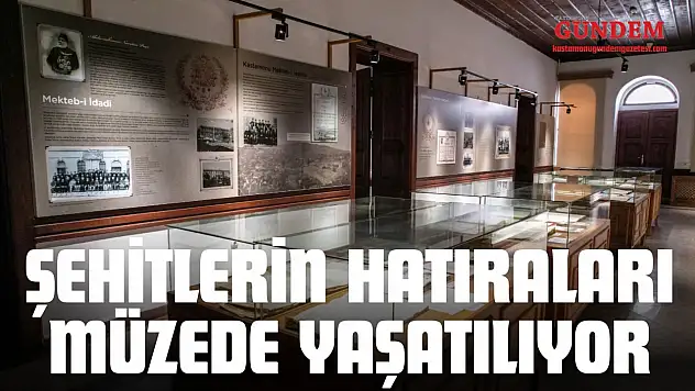 Şehitlerin Hatıraları Sınıftaki Müzede Yaşatılıyor