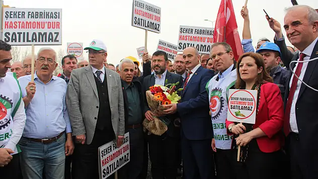 Şeker yürüyüşü sona erdi