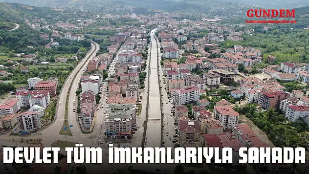 Devlet Tüm İmkanlarıyla Sahada