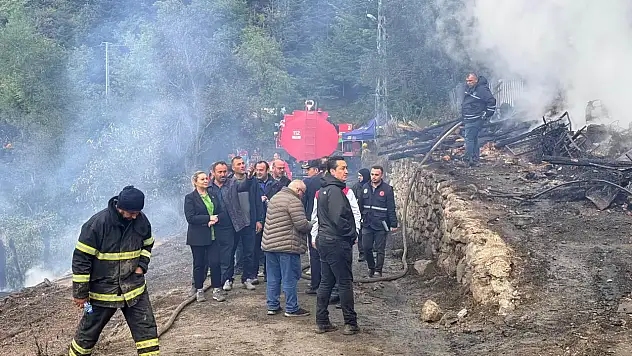 Serap Ekmekci Yangın Bölgesinde