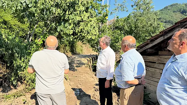 Sevgilioğlu, Doğanyurt'ta Afet Bölgesini İnceledi