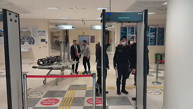 Şiddete karşı x-raylı tedbir