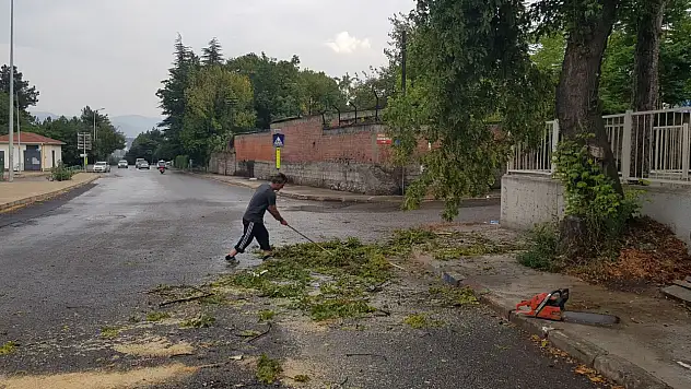 Şiddetli rüzgar hayatı olumsuz etkiledi