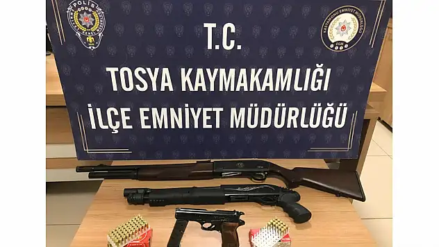 Silah Ve Fişekler Ele Geçirildi