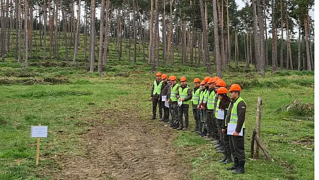 Silvikültür Tatbikatı çalışmaları devam ediyor