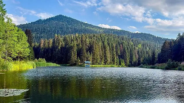 Sinop Akgöl'de sonbahar huzuru