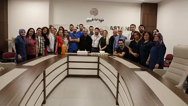 Sinop Atatürk Devlet Hastanesi'nde 100. Bypass