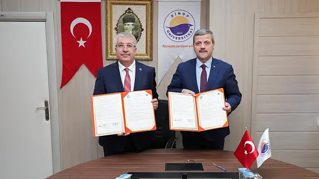 Sinop ile Gazi İşbirliği Protokolü İmzaladı