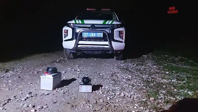 Sinop Jandarmasından bıldırcın operasyonu