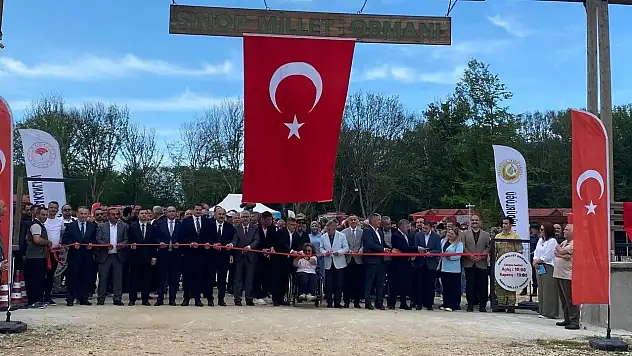 Sinop Millet Ormanı hizmete açıldı