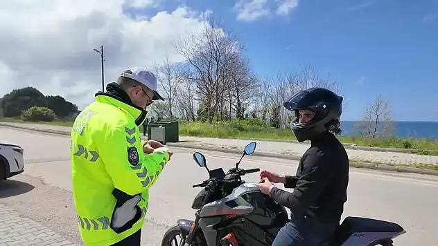 Sinop'ta 'Sıfır Can Kaybı' Hedefiyle Motosiklet Seferberliği