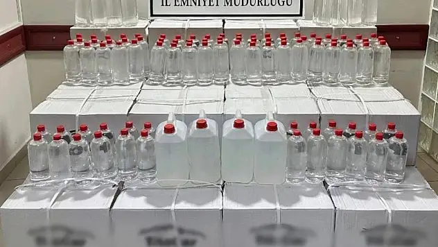 Sinop'ta 1080 Litre Etil Alkol Ele Geçirildi!