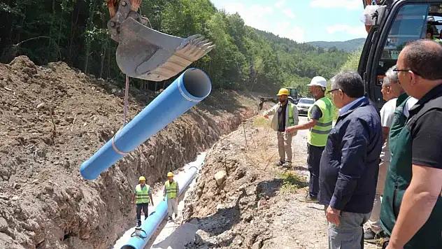 Sinop'ta 33 köyün içme suyu problemine kalıcı çözüm