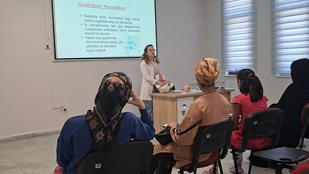 Sinop'ta anne adaylarına 'Gebe Okulu' eğitimi