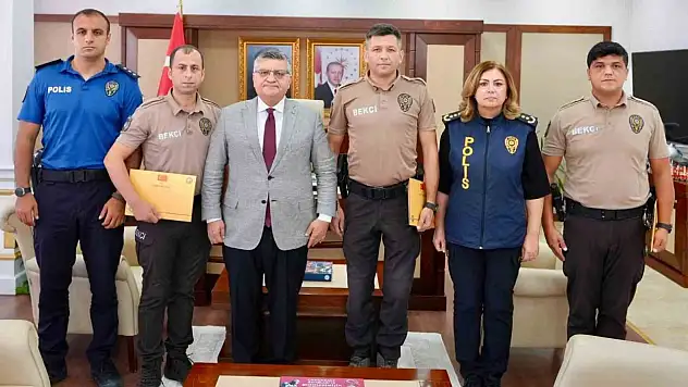 Sinop'ta başarılı bekçilere ödül