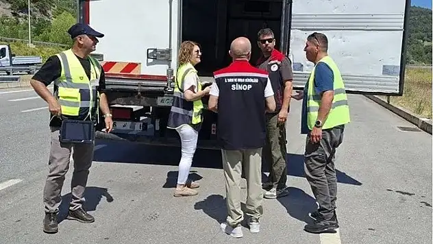 Sinop'ta gıda denetimi