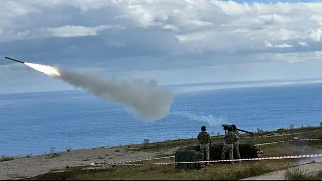 Sinop'ta hava atışı eğitimi