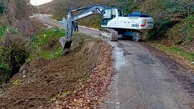 Sinop'ta Heyelan Önleme Mesaisi