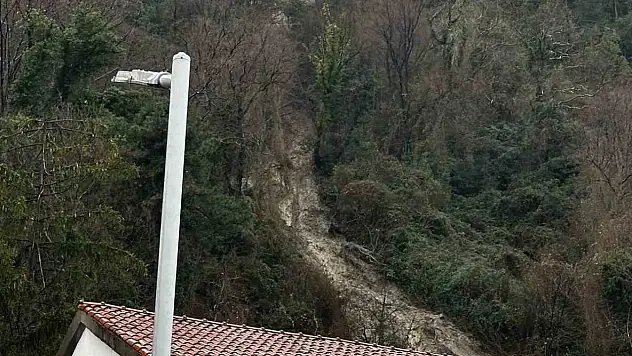 Sinop'ta Heyelan