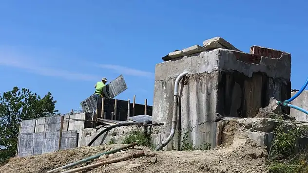 Sinop'ta içme suyu hattı genişliyor