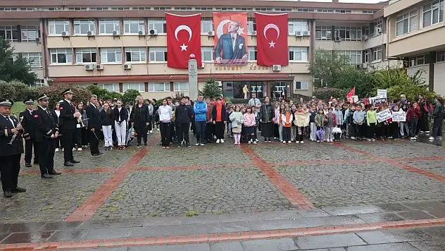 Sinop'ta İlköğretim Haftası kutlaması