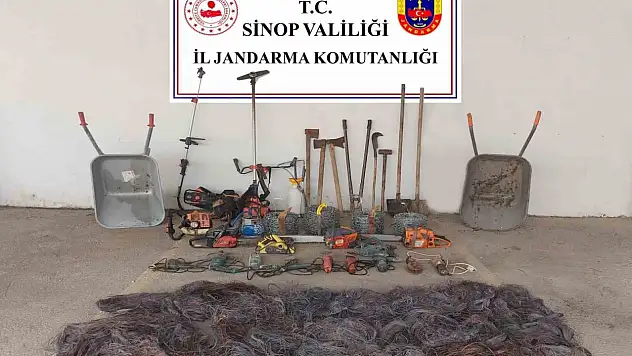 İnşaat Malzemesi Hırsızlarına Suçüstü