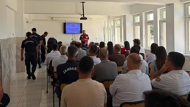 Sinop'ta jandarma personeline psikososyal destek eğitimi