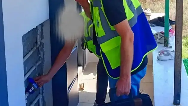 Sinop'ta kaçak suyla mücadele kararlılıkla sürüyor