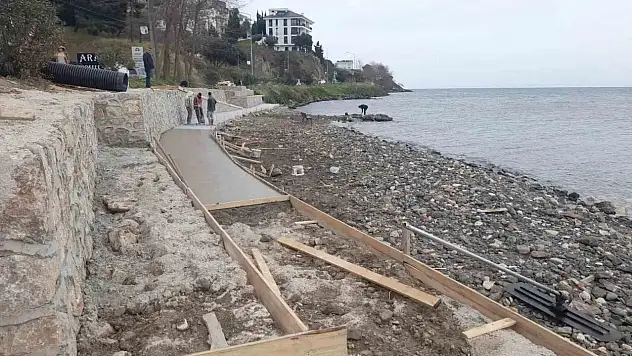 Sinop'ta Kadınlar Plajı Çalışması