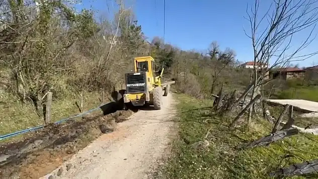 Sinop'ta Kırsal Yollarda Bakım Çalışmaları