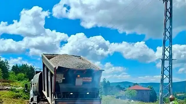 Sinop'ta köy yollarının ulaşım standardı yükseltiliyor