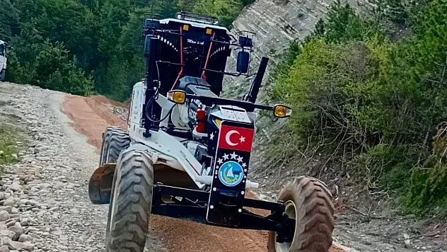 Sinop'ta Köylerde Yol İyileştirme Çalışmaları