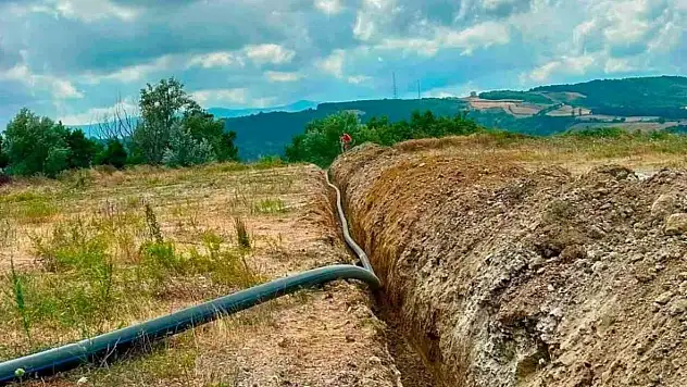 Sinop'ta köylerin içme suyu altyapısı güçleniyor