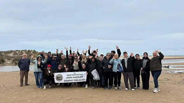 Sinop'ta Kuşaklar Doğa Yürüyüşünde Buluştu