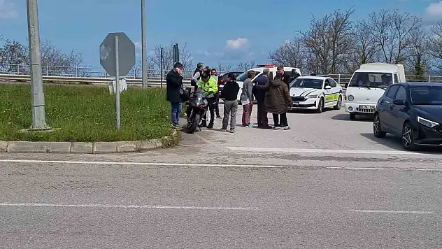 Sinop'ta Motosiklet İle Otomobil Çarpıştı: 1 Yaralı