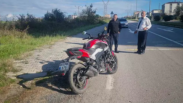Sinop'ta Motosiklet Kazası