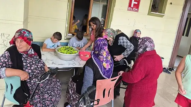 Sinop'ta nesiller buluştu, birlikte turşu kurdu